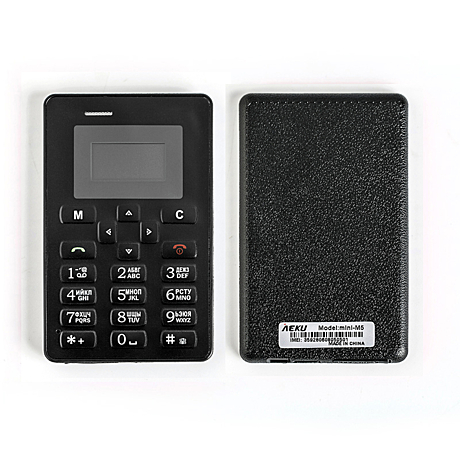 Телефон размером с кредитную карту Card Phone AIEK M5